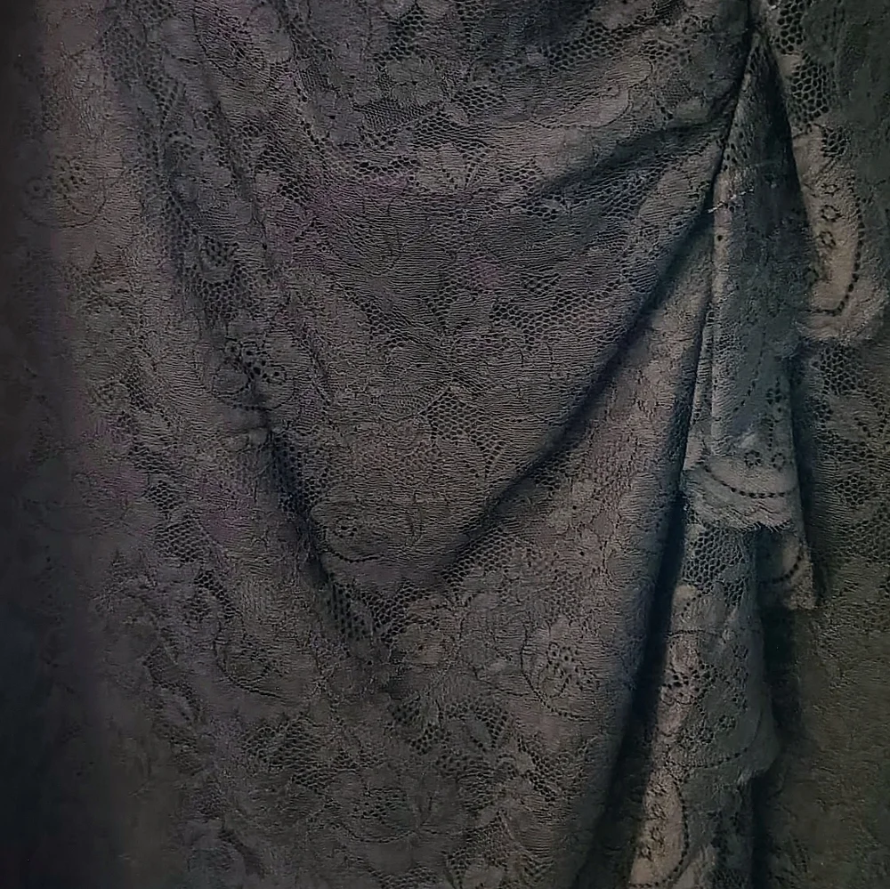 Women's Black ETCETERA cute Black Lace Size 4. Very Good Condition. - Picture 5 of 10